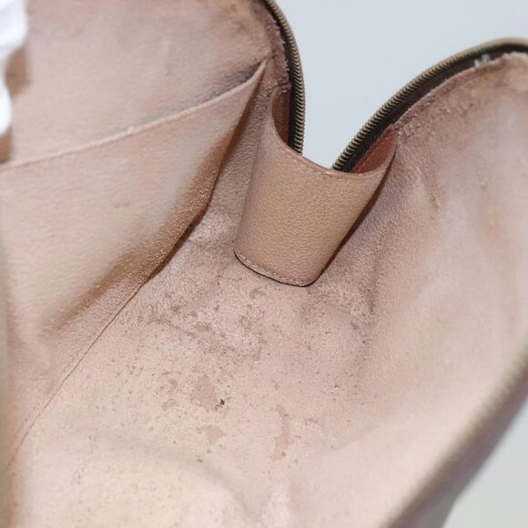 LOUIS VUITTON Monogram Trousse Demi Ronde Cosmetic Pouch M47520 LV Auth 101823 - Picture 13 of 16